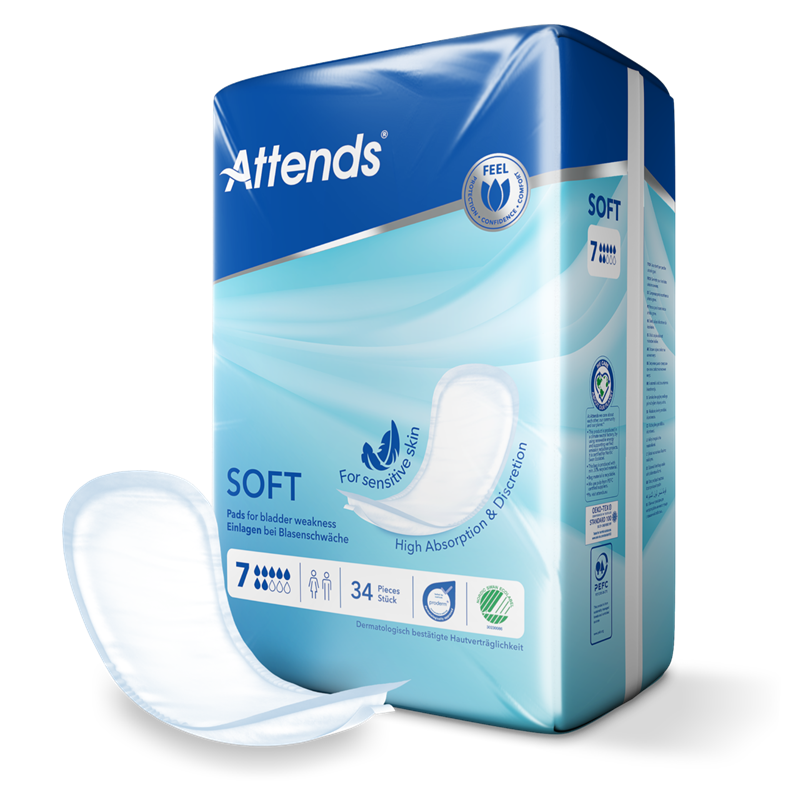 Storpack av Attends Soft